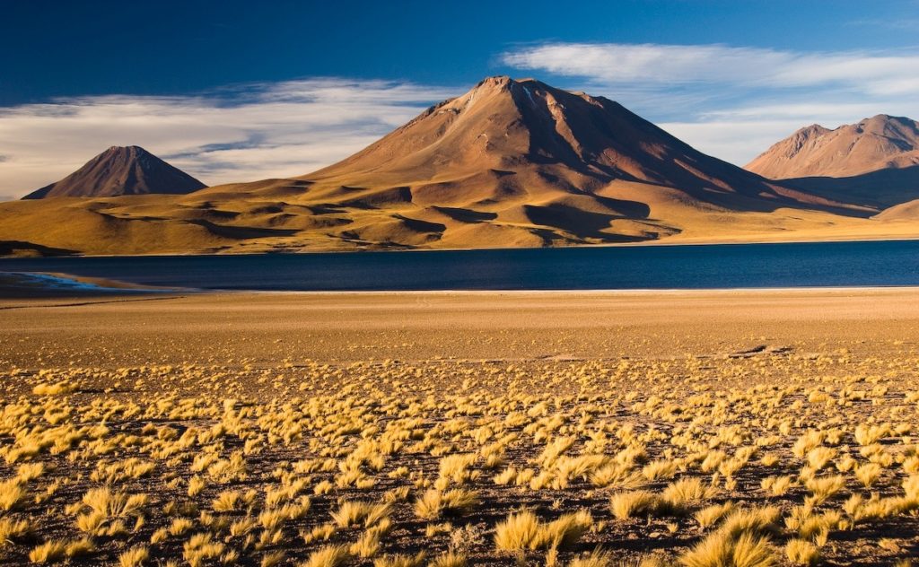 Volcan y Laguna Miscanti