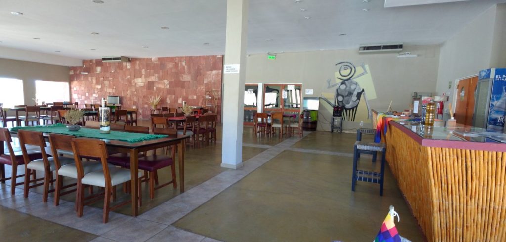 Recepción y salón comedor